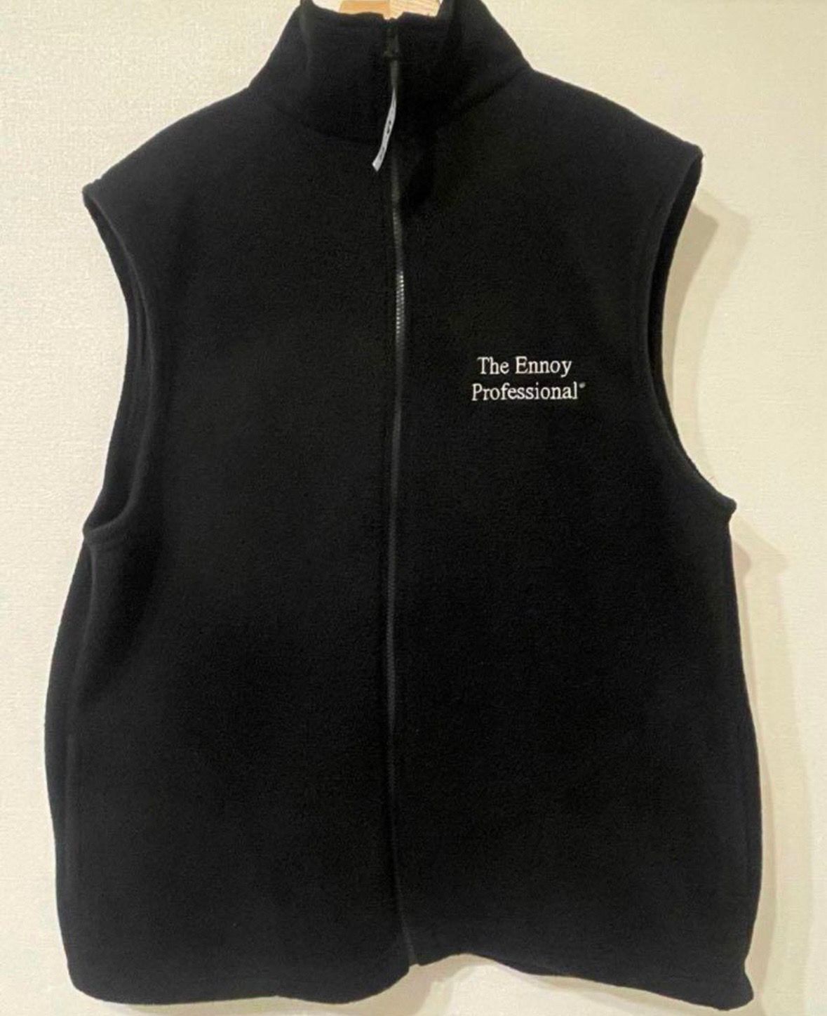 ENNOY エンノイ FLEECE VEST ブラック