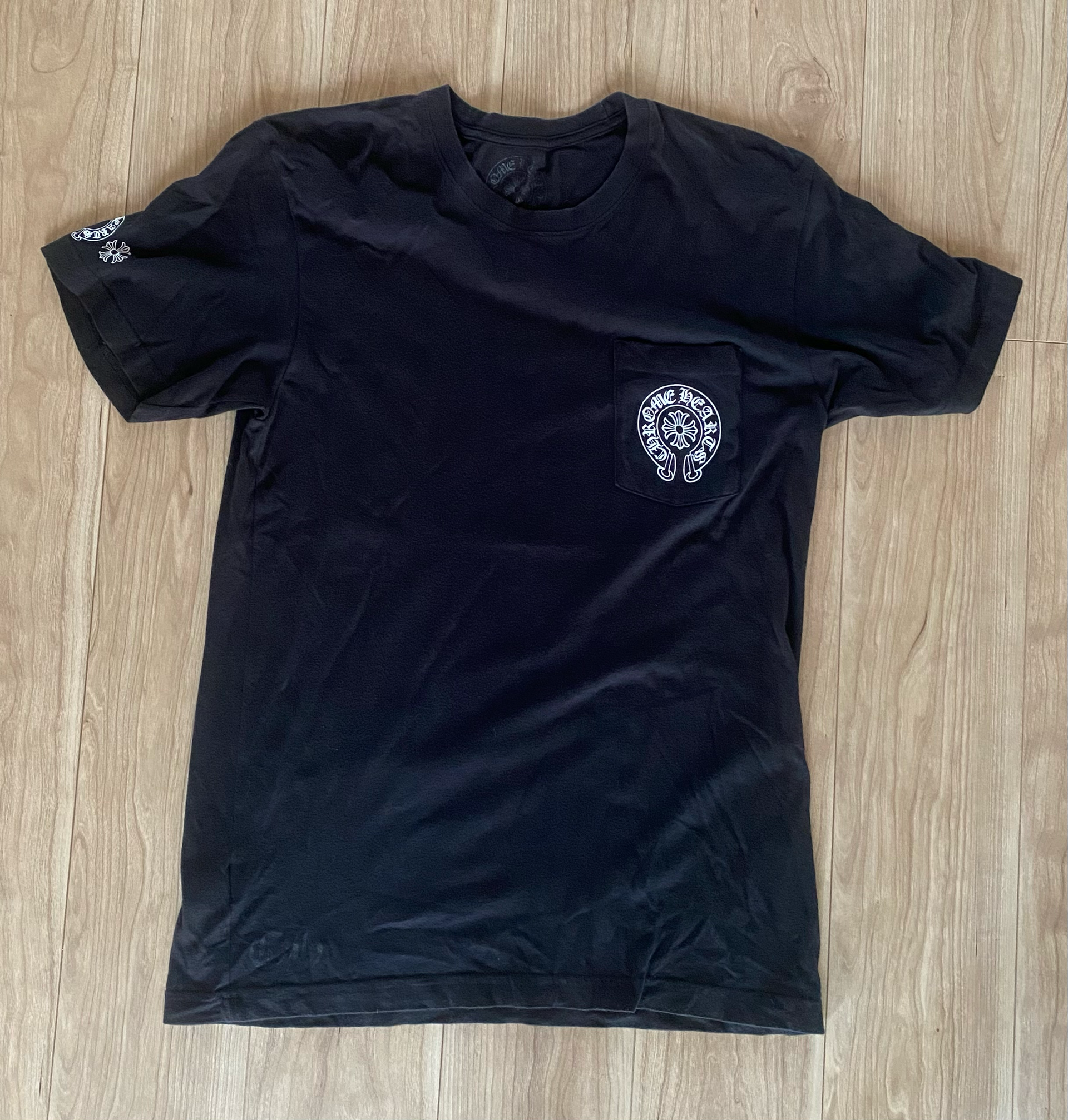 Chrome Hearts Multicolor Horseshoe Tee "Black"