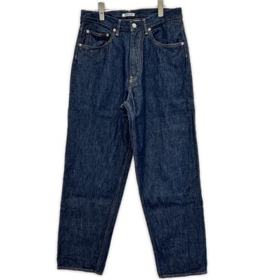 オーラリー A00P03DM インディゴ HARD TWIST DENIM WIDE PANTS 30