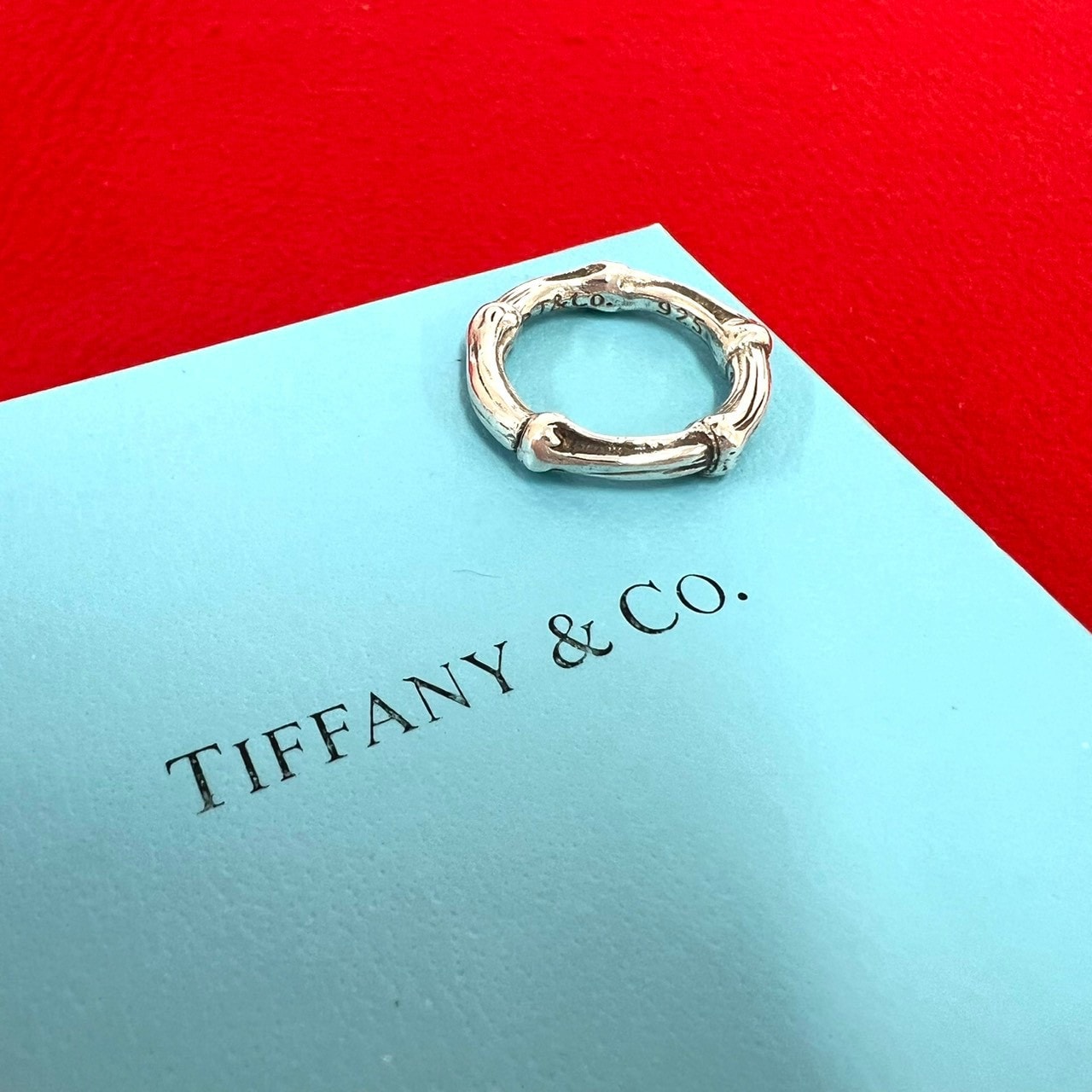 TIFFANY&Co. ティファニー バンブー リング シルバー925 リング・指輪 11号 シルバー
66719