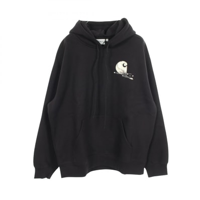 カーハートダブリューアイピー Carhartt WIP HOODED JAKE GARCIA SWEATSHIRT パーカー 衣料品 トップス コットン メンズ ブラック系 I03519189XXL 【新品】