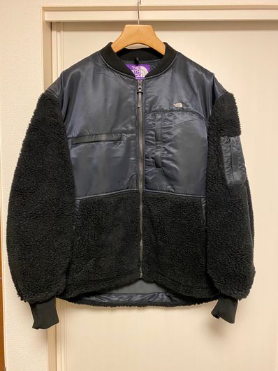 ロンハーマン×ザノースフェイスパープルレーベル別注ボアフリースデナリジャケット