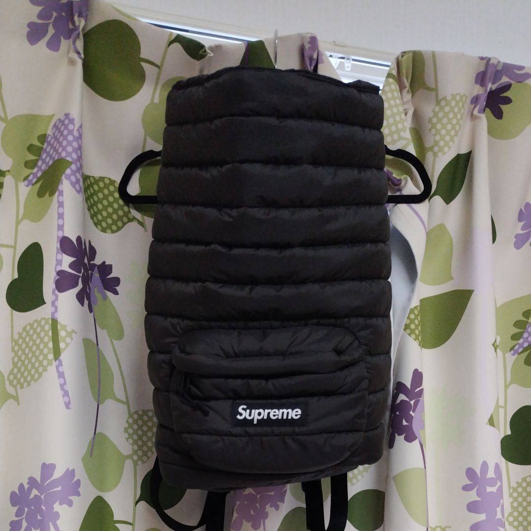 Supreme Puffer Backpack "Black"