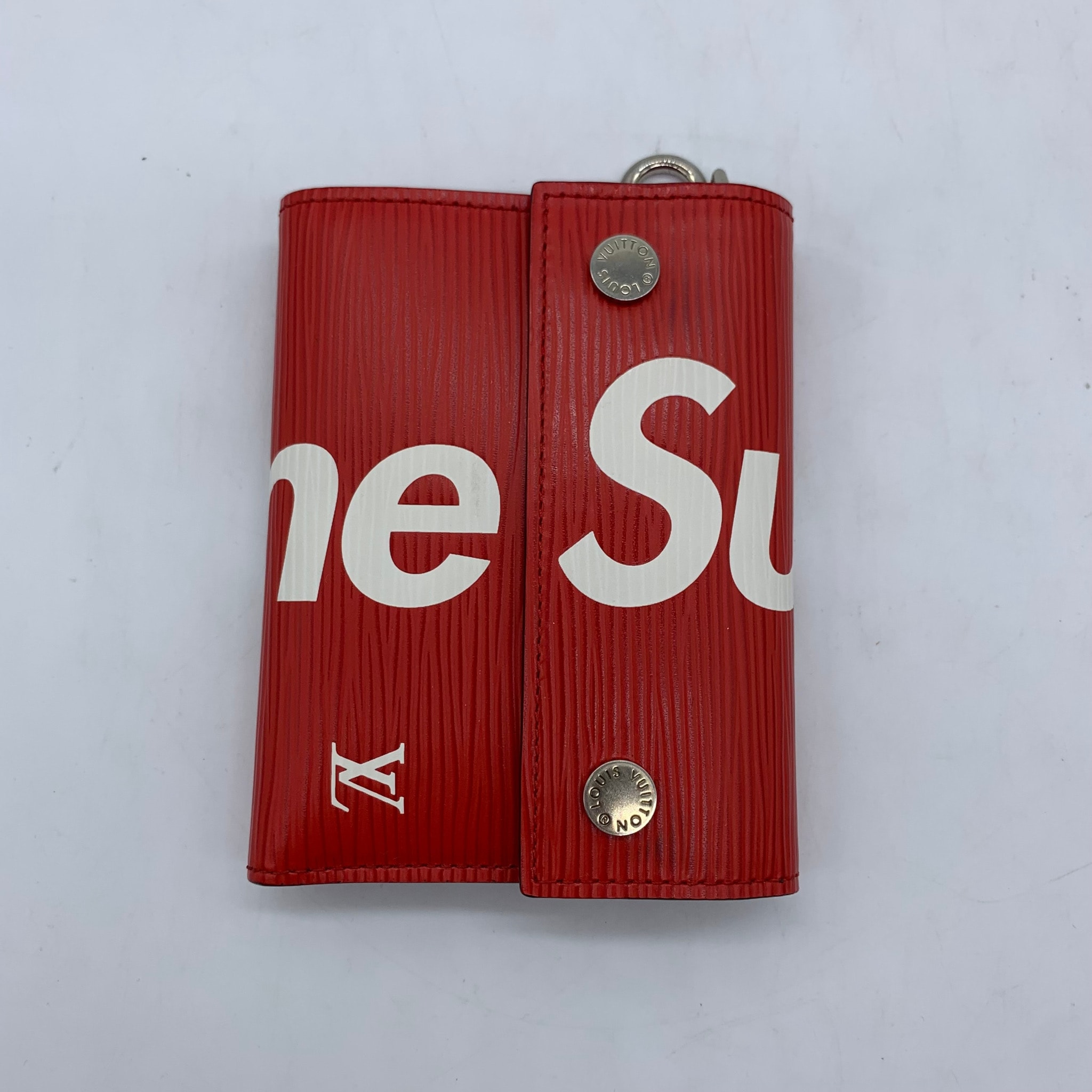 Supreme x Louis Vuitton Chain Wallet "Red"