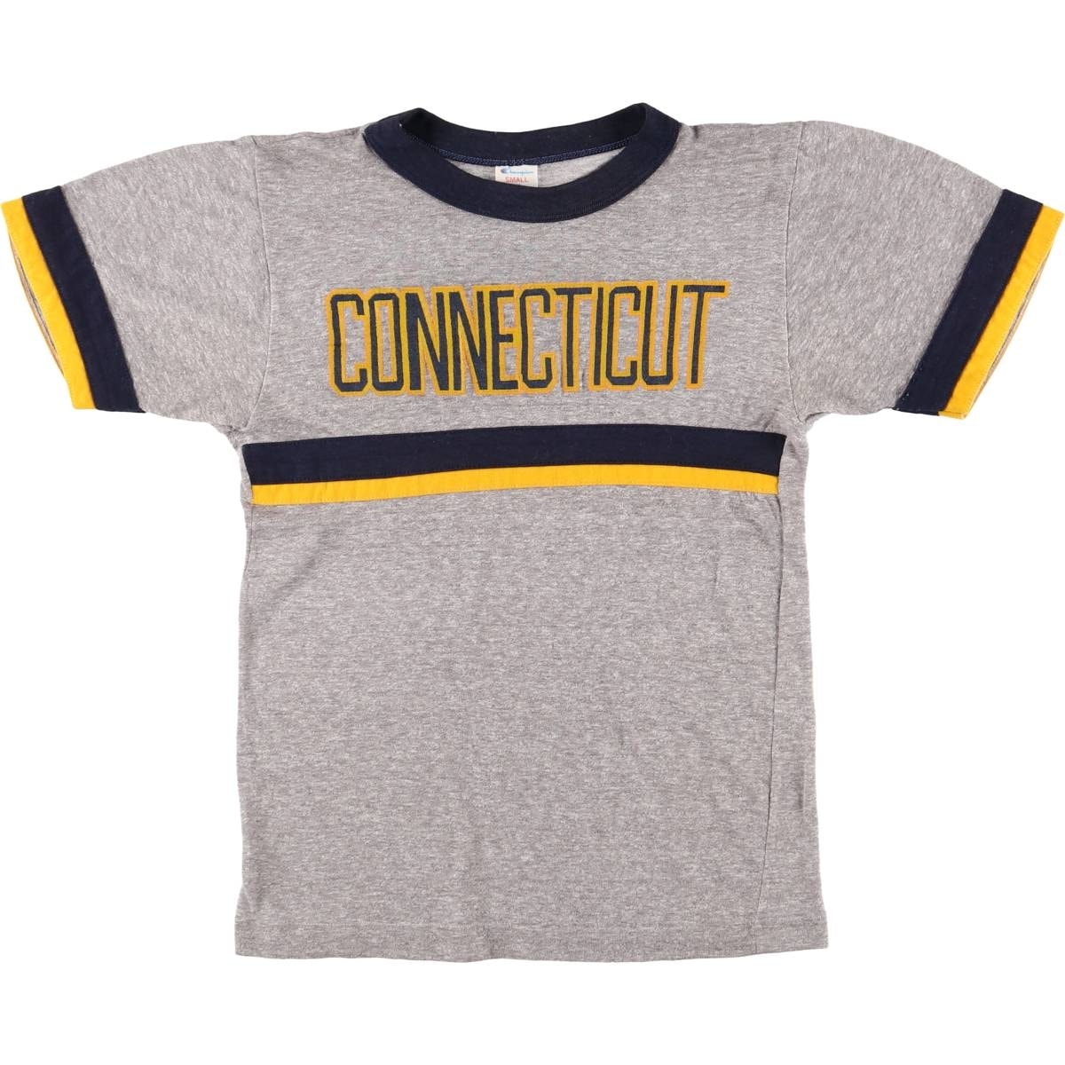 古着 80年代 チャンピオン Champion トリコタグ カレッジTシャツ USA製 レディースS相当 ヴィンテージ/eaa566005