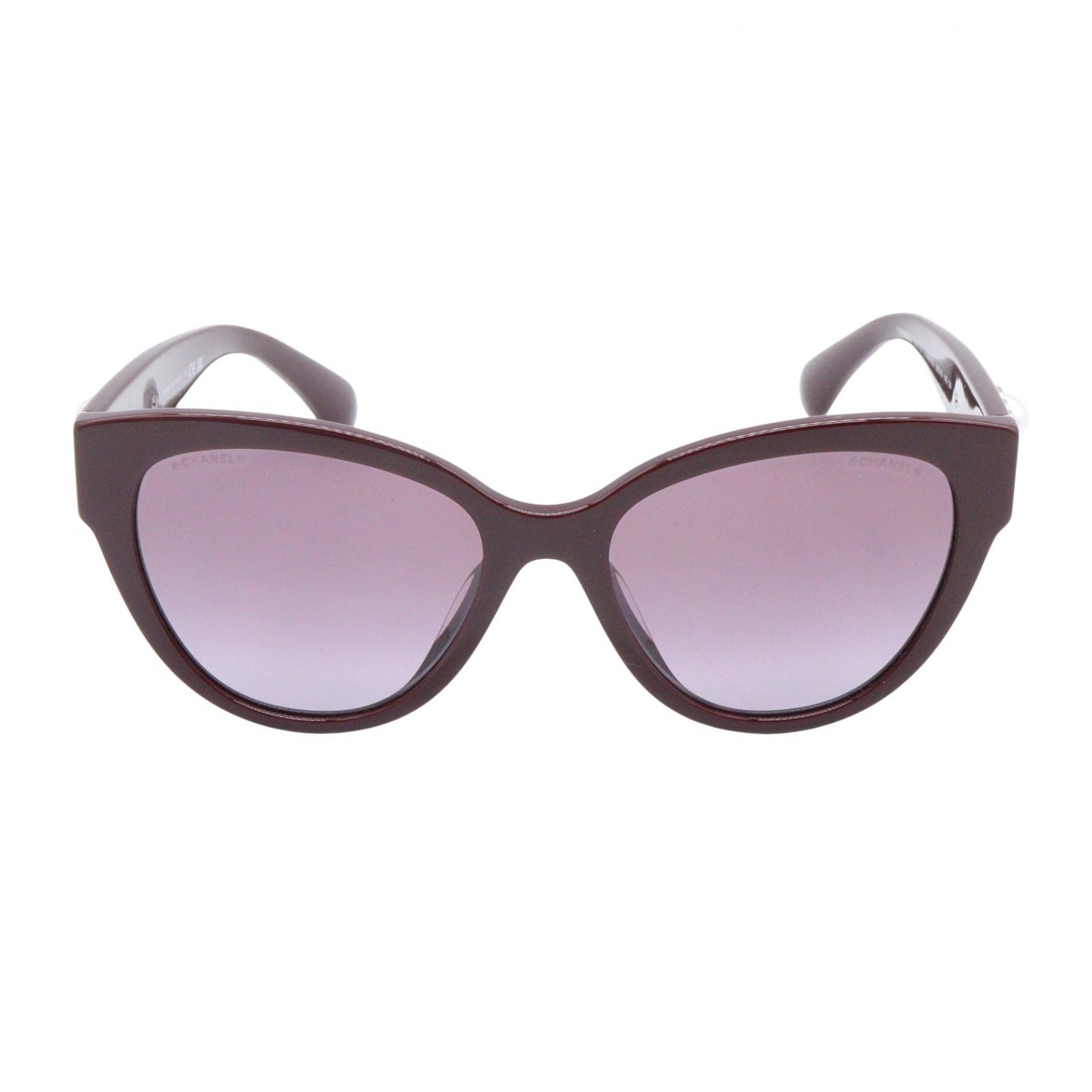 シャネル CHANEL サングラス サングラス 衣料品 アセテート レディース レッド系 5477A 1448/S1 【中古】