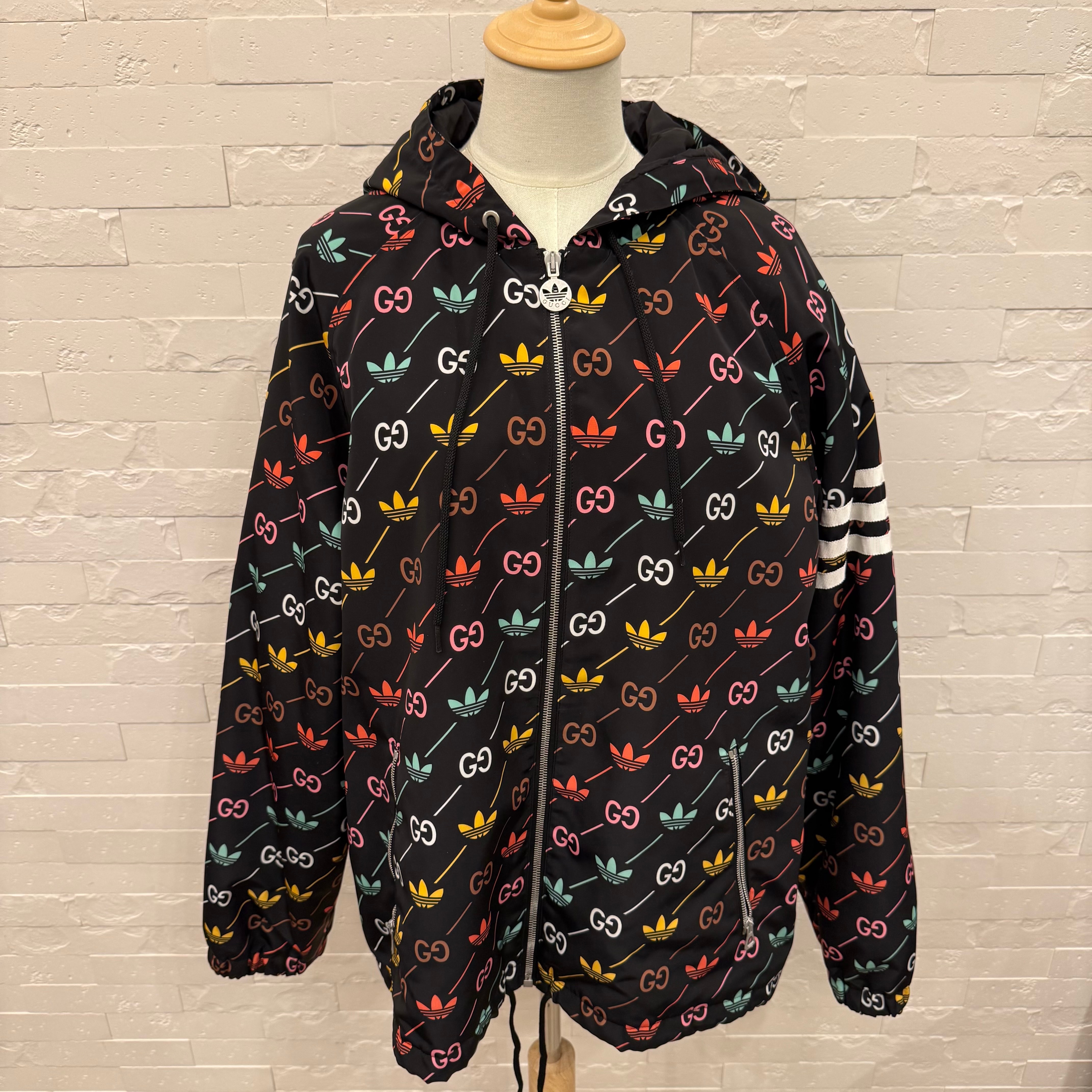 adidas × GUCCI コラボ ナイロンジャケット(限定モデル)