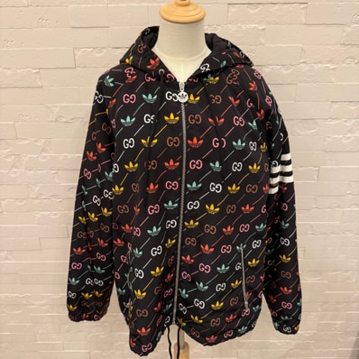 adidas × GUCCI コラボ ナイロンジャケット(限定モデル)