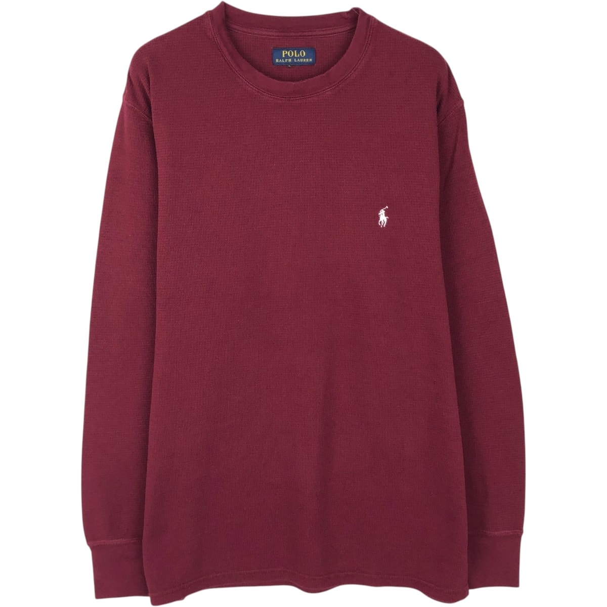 古着 ラルフローレン Ralph Lauren POLO RALPH LAUREN サーマルロングTシャツ メンズM相当/eaa620016