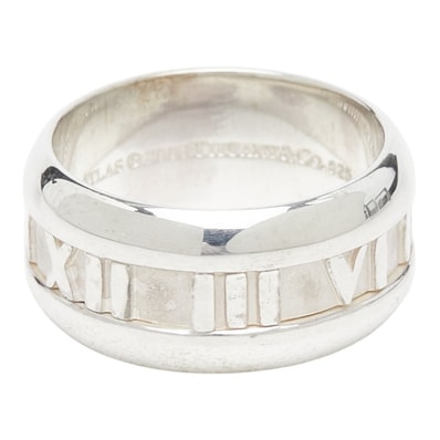ティファニー アトラス リング 指輪 SV925 シルバー レディース TIFFANY&Co. 【中古】