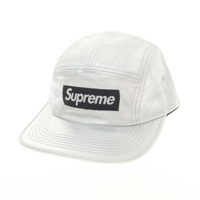 【中古】シュプリーム Supreme 2025年春夏 Washed Chino Twill Camp Cap コットン キャンプキャップ シルバー【サイズONE SIZE(58cm)】【メンズ】