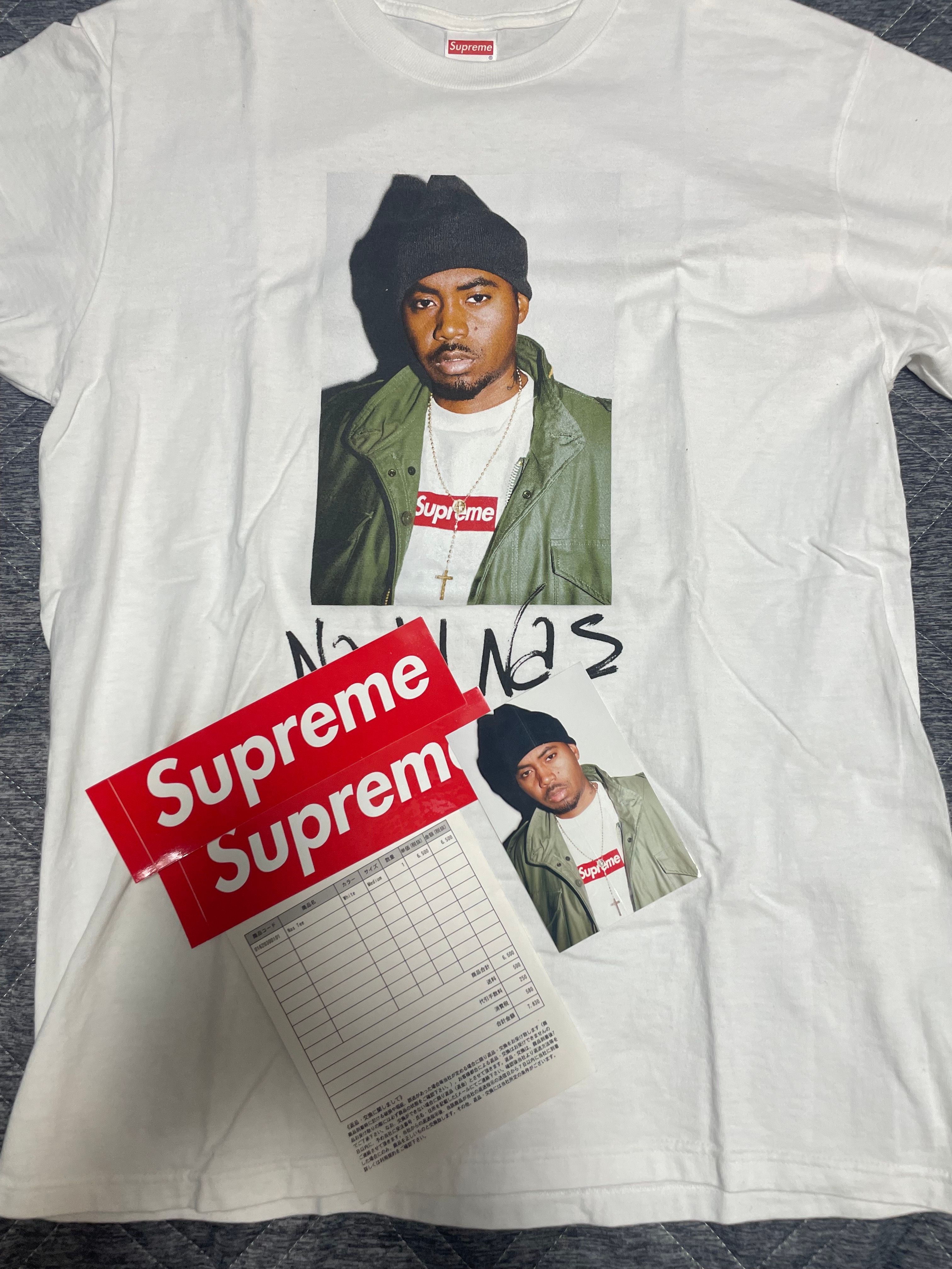 Supreme Nas Tee "White"