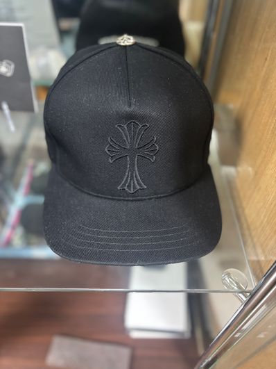 Chrome Hearts Baseball Denim Cap Cross "Black"