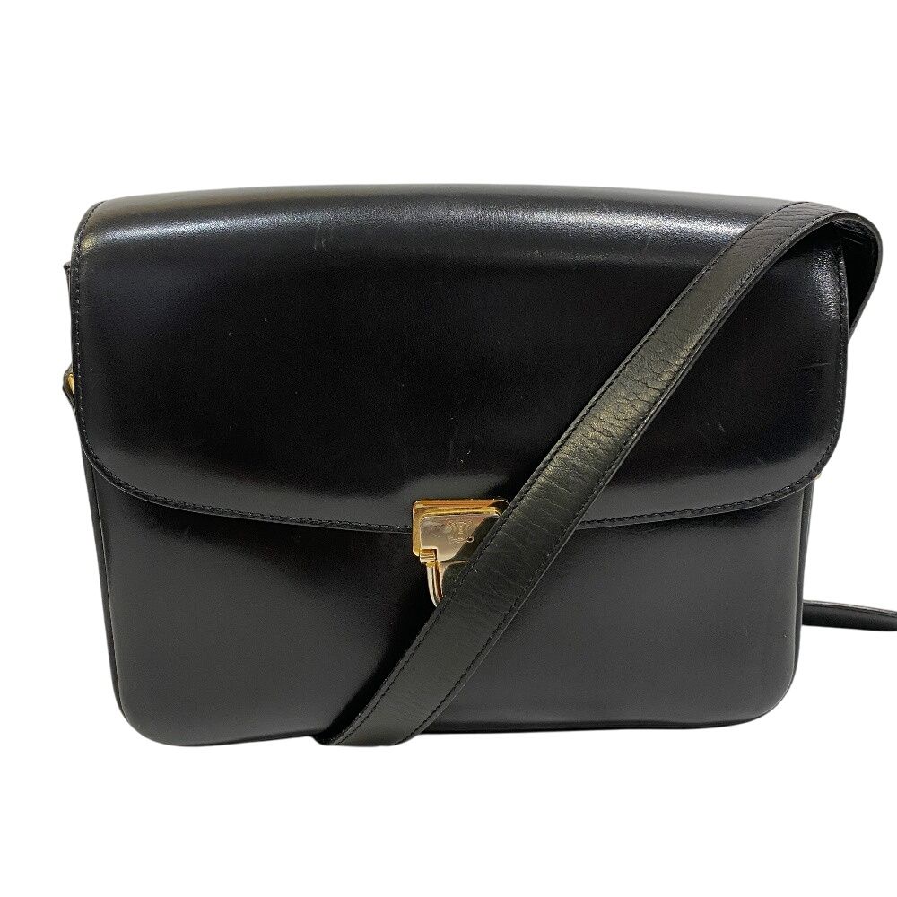 セリーヌ CELINE ショルダーバッグ トリオンフ ヴィンテージ ブラック