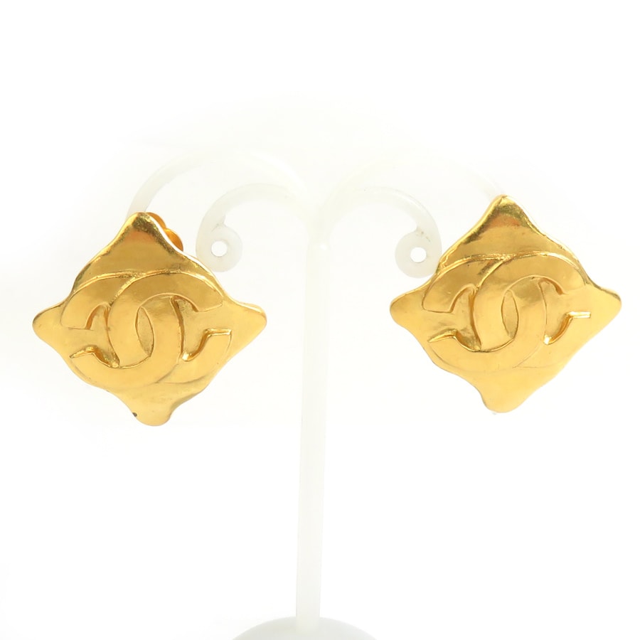 シャネル CHANEL イヤリング ココマーク メタル ゴールド レディース【中古】 e61520k