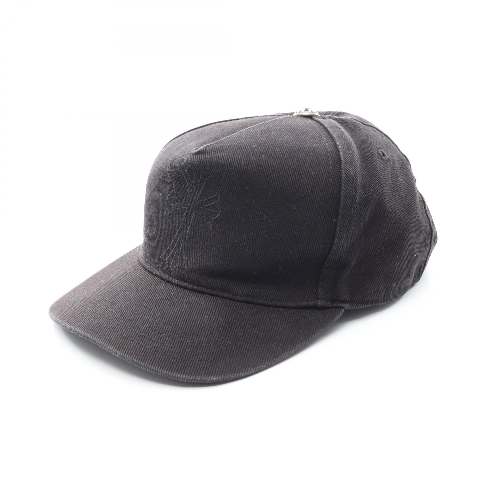 Chrome Hearts Cross Embroidery Baseball Cap "Black"