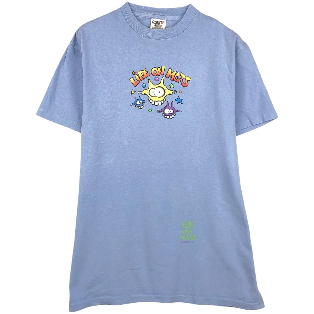 古着 90年代 オニータ ONEITA Joey Mars プリントTシャツ USA製 メンズM相当 ヴィンテージ/eaa626739
