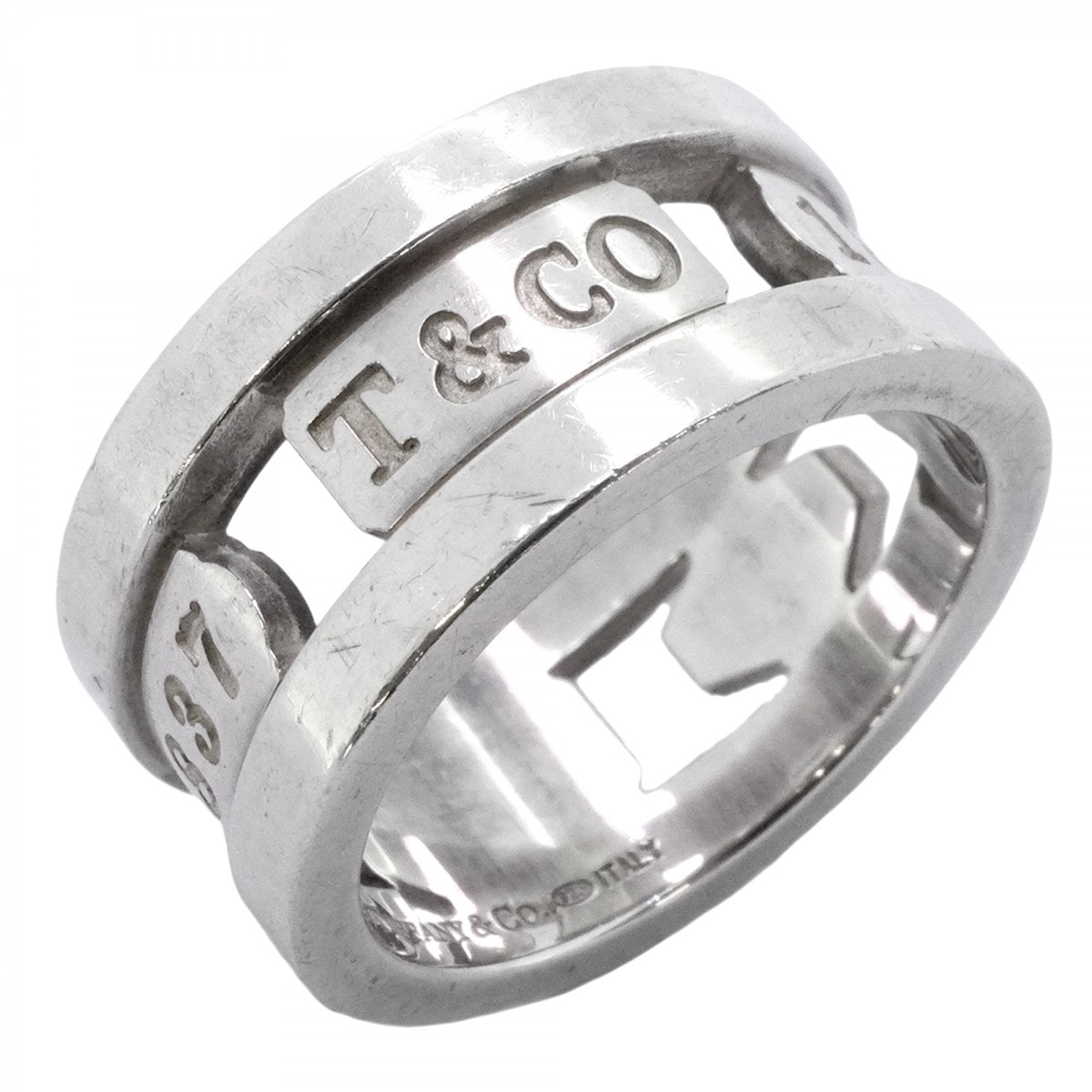 ★最終価格【6jeb0633】ティファニー リング 1837/エレメント シルバー925 11号【中古】レディース
