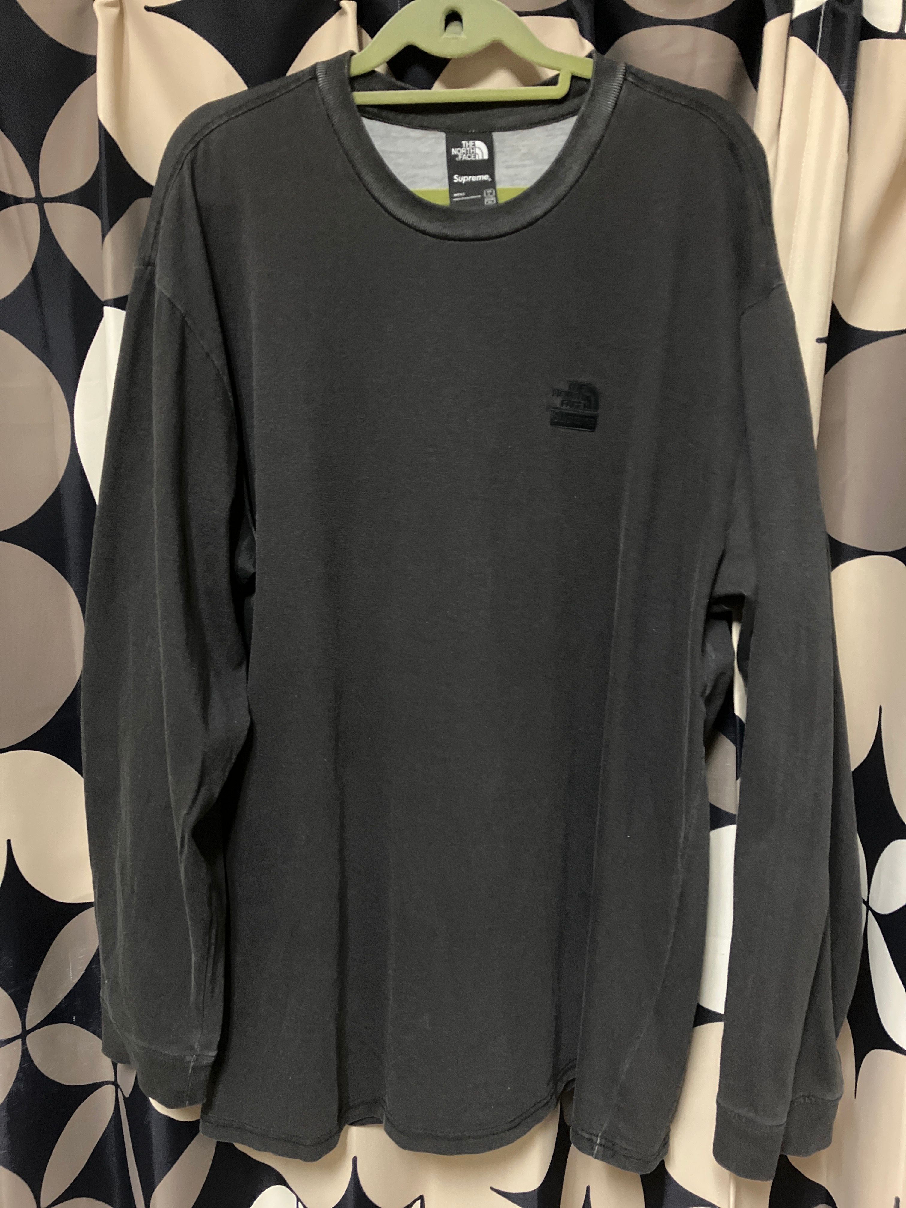 Supreme x The North Face Pigment Printed L/S Top "Black"