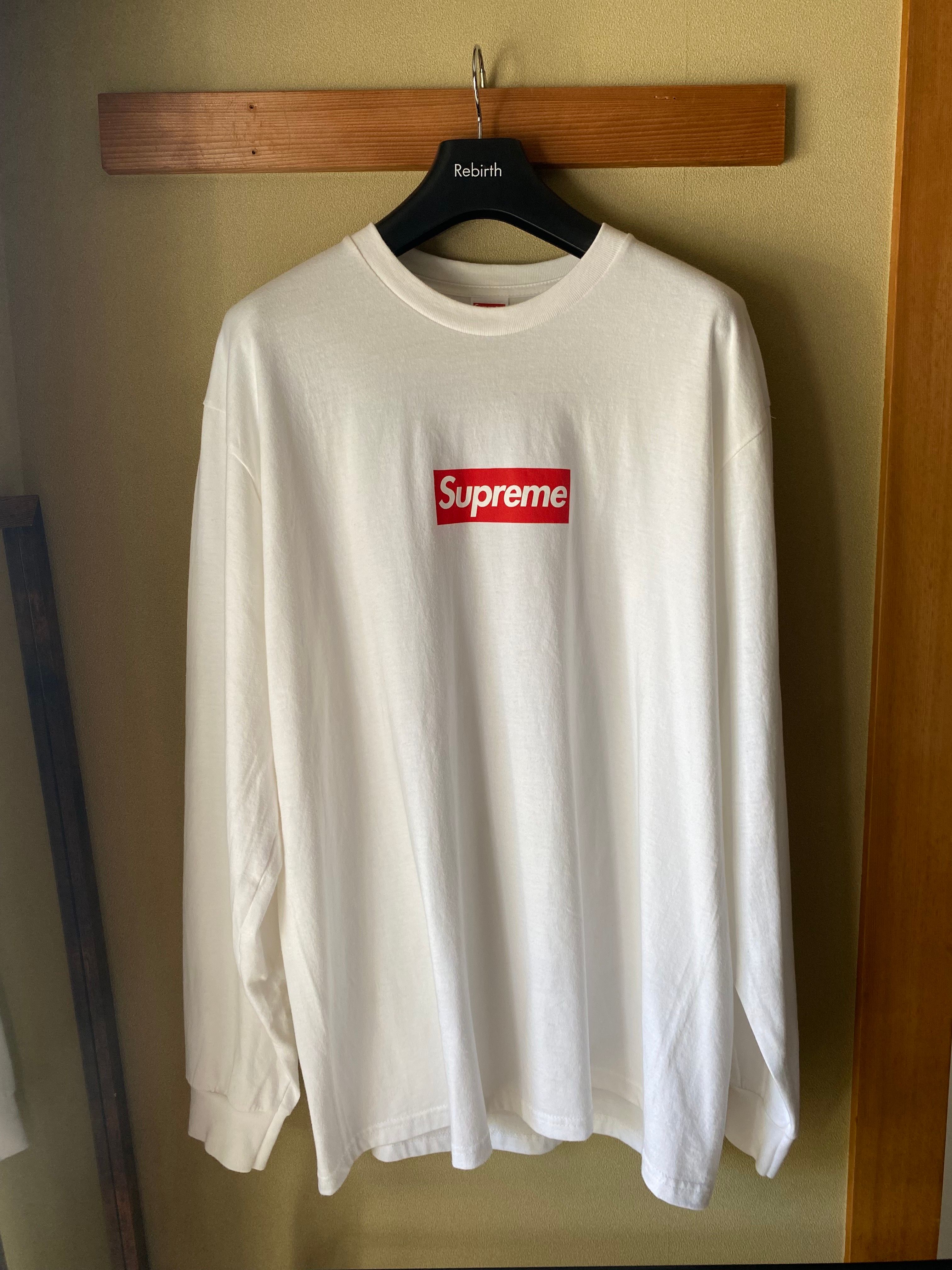 Supreme Box Logo L/S Tee "White"