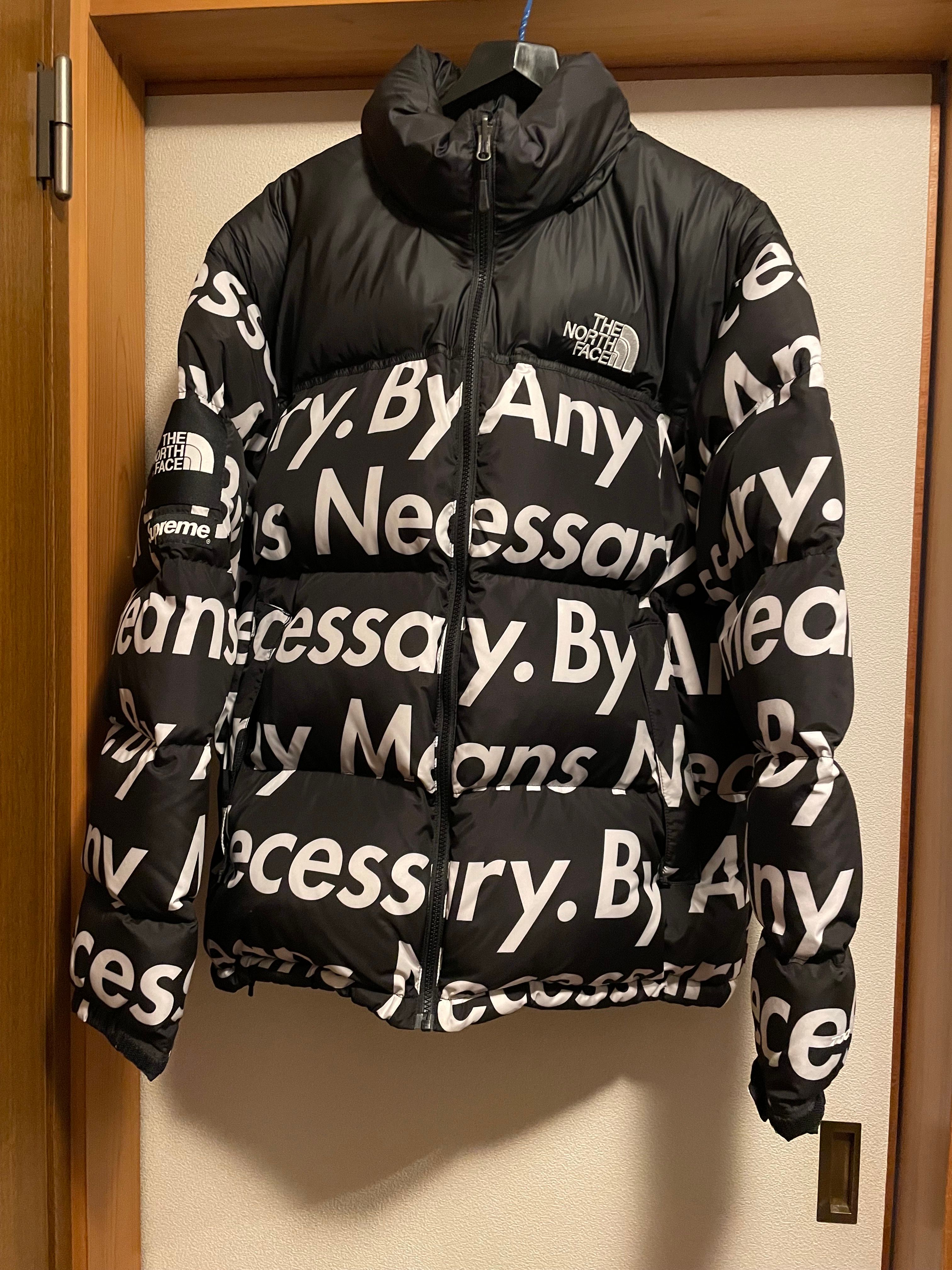 Supreme x The North Face By Any Means Nuptse Jacket "Black"