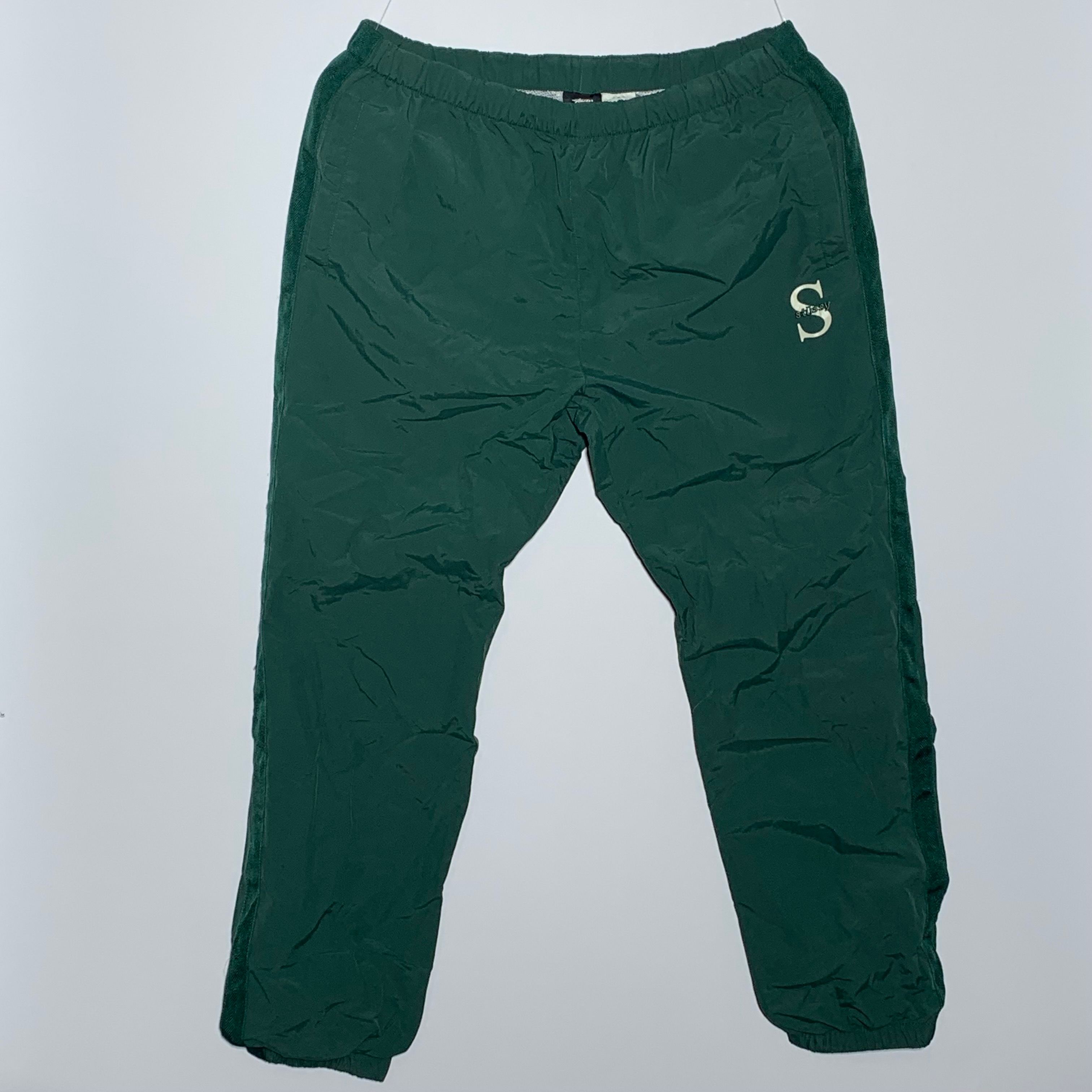 S Logo Nylon Pants ナイロンパンツ グリーン 116298