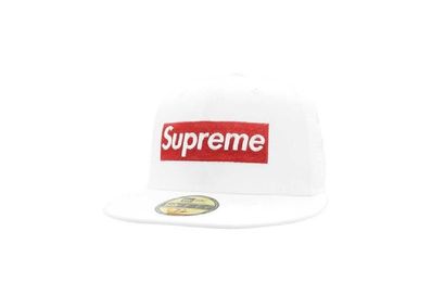Supreme Box Logo Mesh Back New Era "White" (24SS)