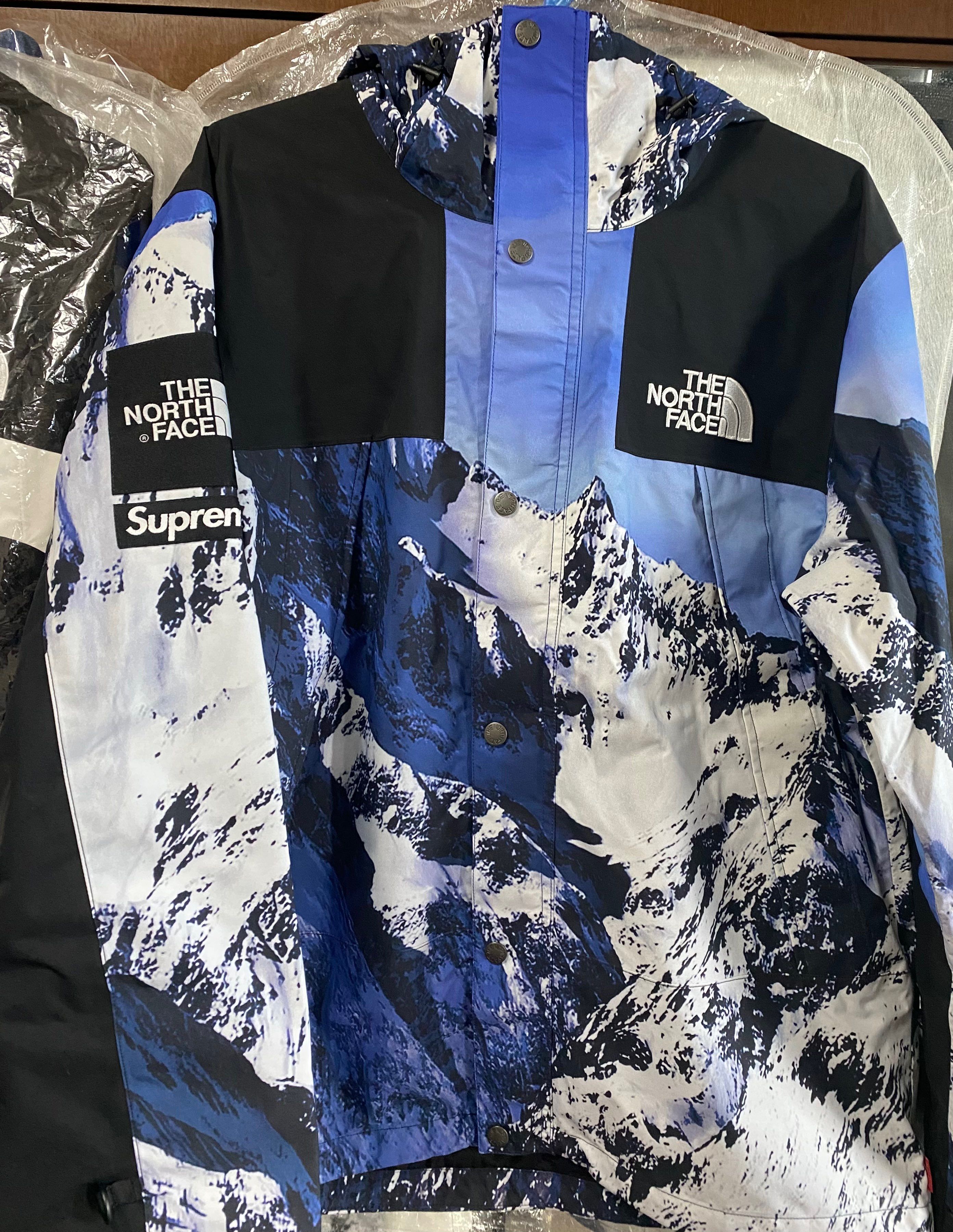 Supreme x The North Face Mountain Parka "Blue"