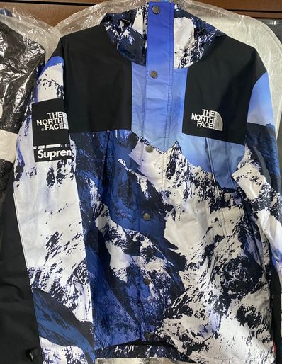 Supreme x The North Face Mountain Parka "Blue"