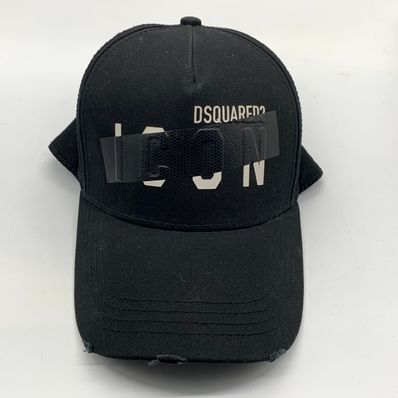 ロゴテープ コットン ダメージ加工 キャップ