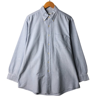 古着 ブルックスブラザーズ Brooks Brothers 346 長袖 ボタンダウンシャツ メンズL相当/eaa590909
