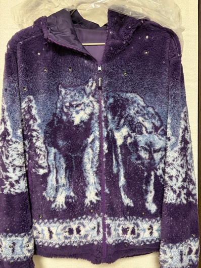 Supreme x B.B. Simon Reversible Hooded Fleece Jacket "Purple"