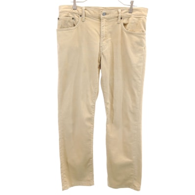 Levi's リーバイス 502 ストレッチパンツ w33 ベージュ系