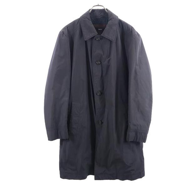 HUGO BOSS ヒューゴボス ステンカラーコート US 42R グレー系