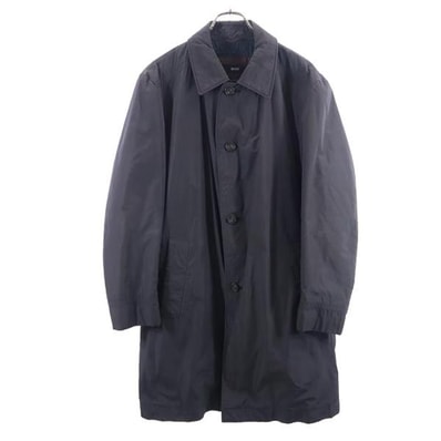 HUGO BOSS ヒューゴボス ステンカラーコート US 42R グレー系