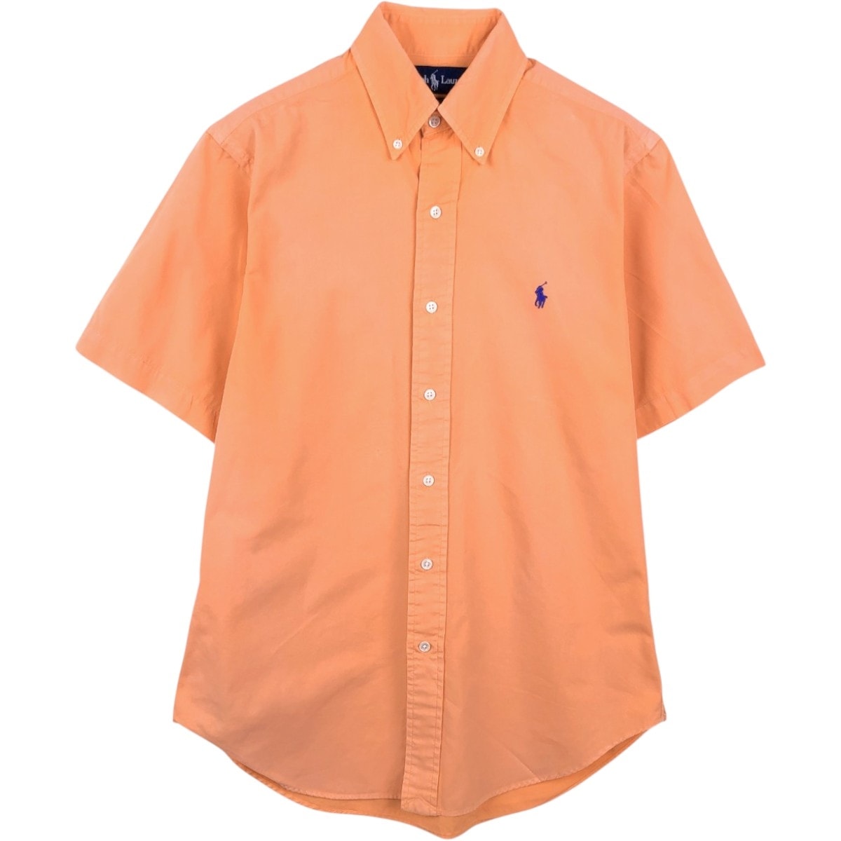 古着 ラルフローレン Ralph Lauren CLASSIC FIT クラシックフィット 半袖 ボタンダウンシャツ メンズS相当/eaa668662