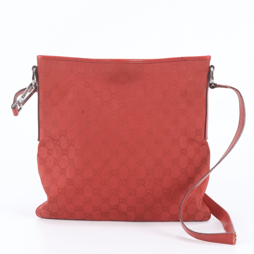 ■美品 グッチ GGキャンバス 113013 ショルダーバッグ