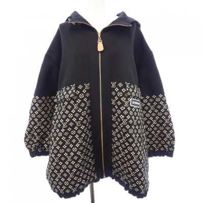 ルイヴィトン LOUIS VUITTON モノグラムニット オーバーサイズフーディ FLKC07FN7 ブルゾン