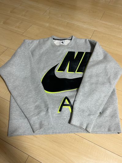KIM JONES × NIKE CREW SWEAT "GREY HEATHER"