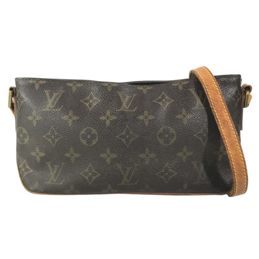 ルイヴィトン LOUIS VUITTON トロター M51240 モノグラム カバン 斜め掛け ポシェット ショルダーバッグ モノグラムキャンバス ブラウン