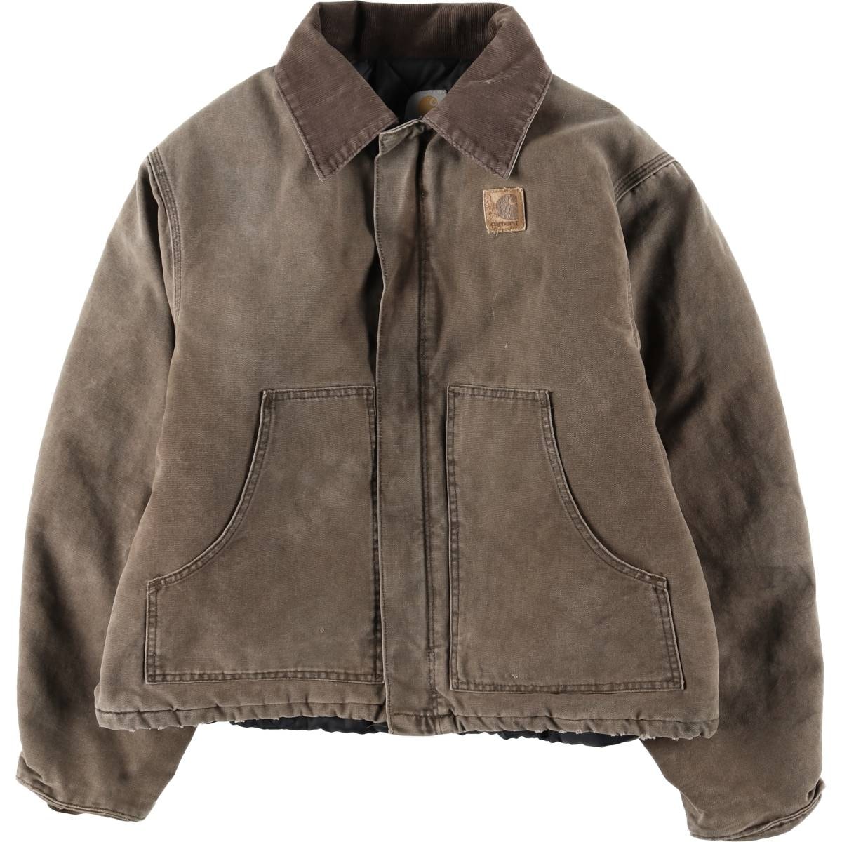 古着 00年代 カーハート Carhartt トラディショナルジャケット 中綿入り ダックワークジャケット USA製 メンズXL相当/eaa619628
