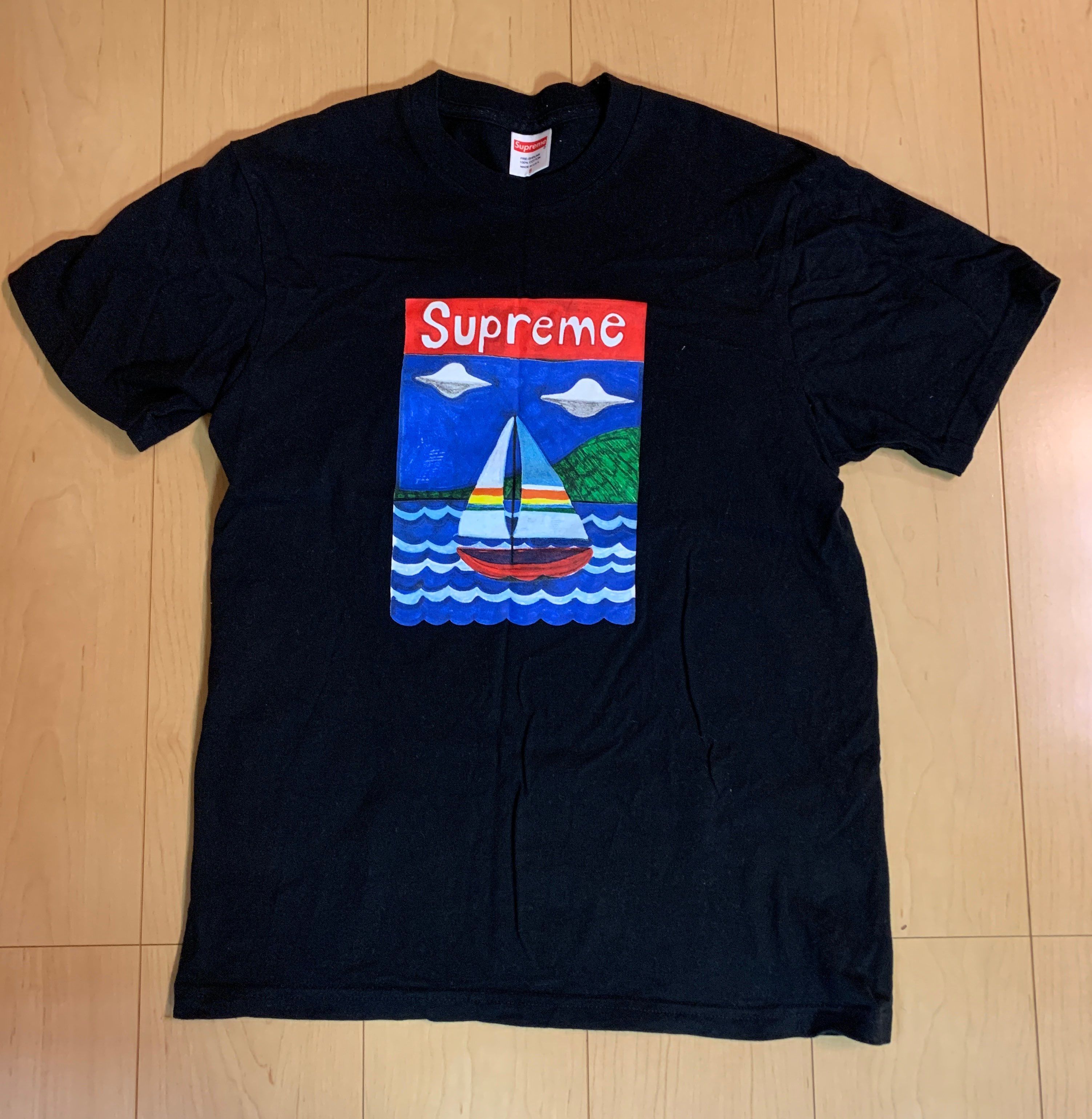 Supreme Sailboat Tee "Black"