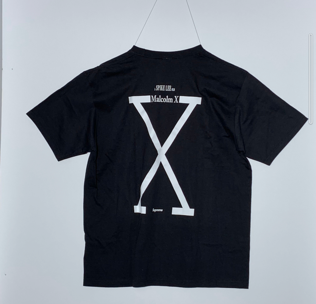 シュプリーム x 40エーカーズマルコム X Tシャツ "ブラック"