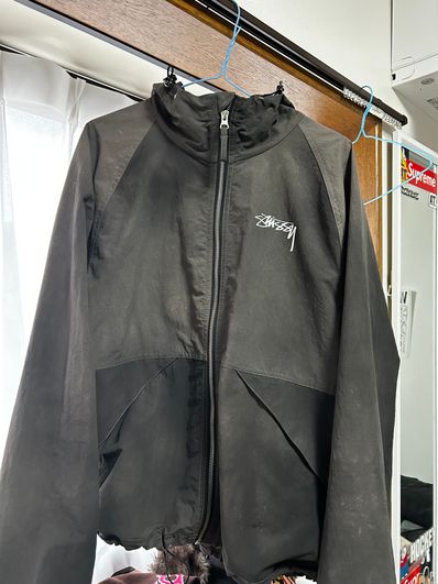 Stussy Wave Dye Beach Shell "Black"
