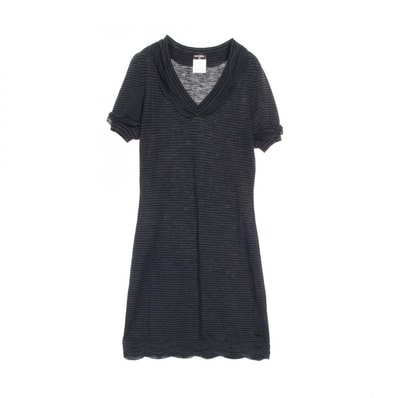 シャネル CHANEL ワンピース 衣料品 トップス レーヨン レディース ブラック系 / グレー系 【中古】