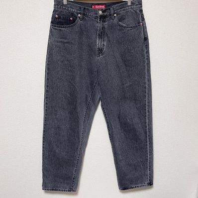 Supreme Baggy Jean "Washed Black" (23SS)