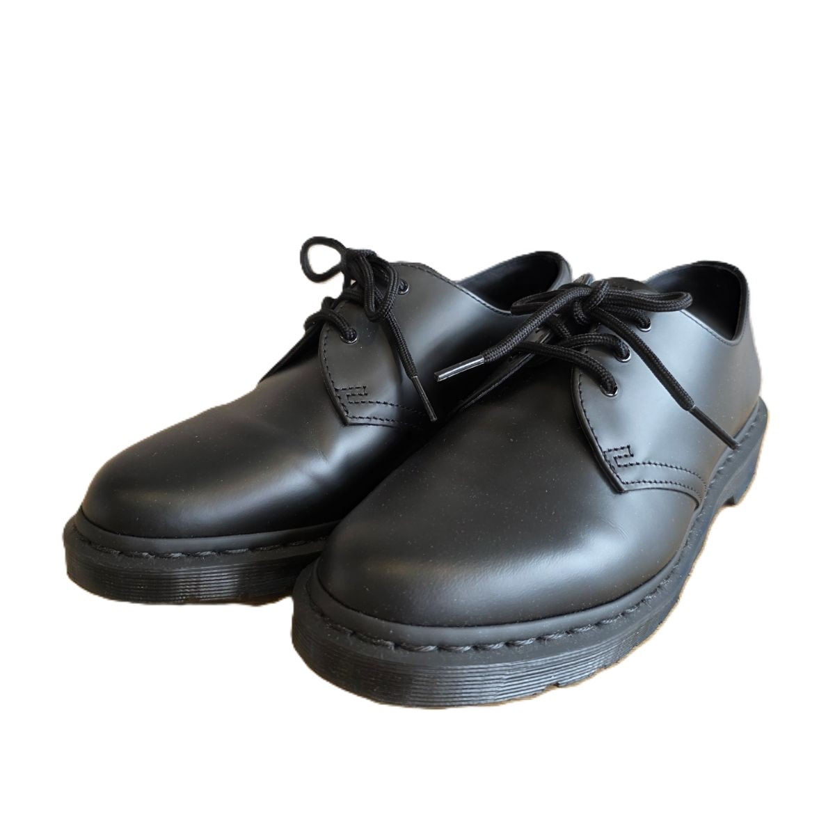 Dr.Martens ドクターマーチン 1461 MONO 3ホールシューズ レザーシューズ 27cm ドレスシューズ 14345001 スムースレザー ブラック  メンズ【中古】