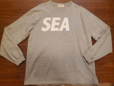 WIND AND SEA SEA L/S T-SHIRT "Ash R.Blue"