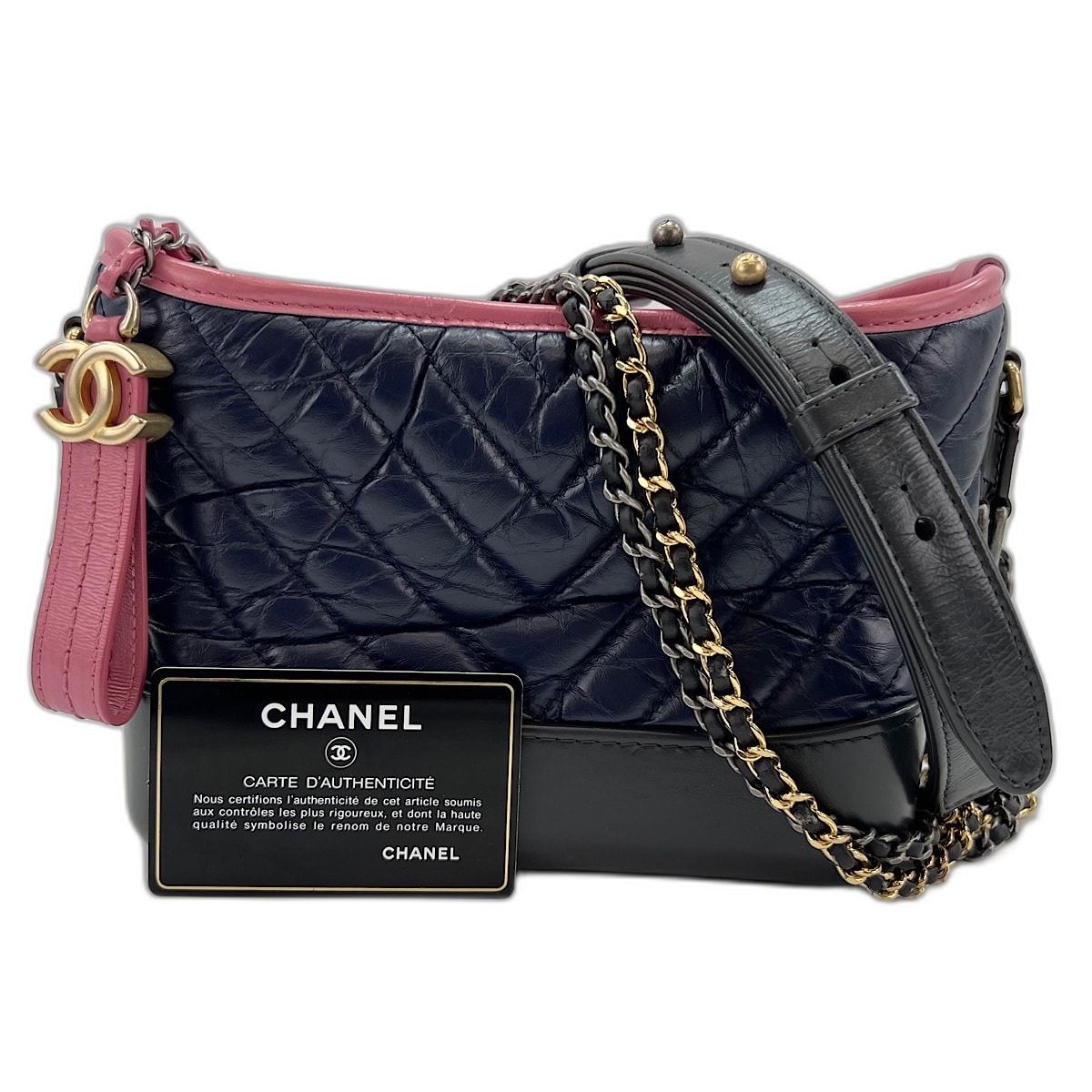シャネル CHANEL ガブリエル・ドゥ ショルダーバッグ レザー【中古】