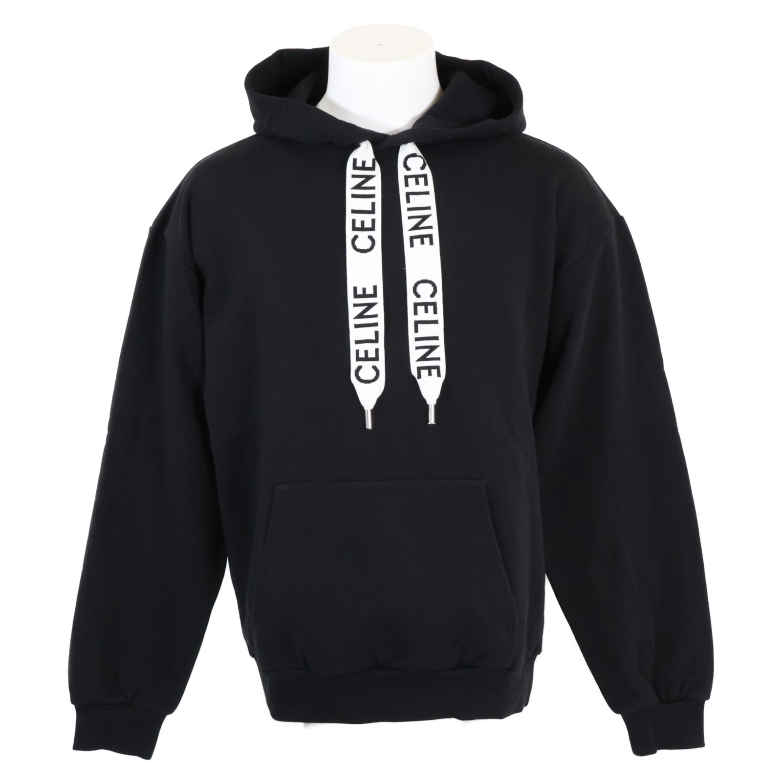 セリーヌ 【美品/国内正規】2Y468670Q ルーズ フーディ/プルオーバー パーカー/ M